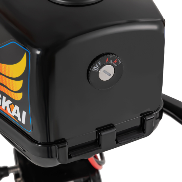 HANGKAI Outboard Motor Boat Engine, Short Shaft Electric Outboard Trolling Motor Fishing Boat Engine